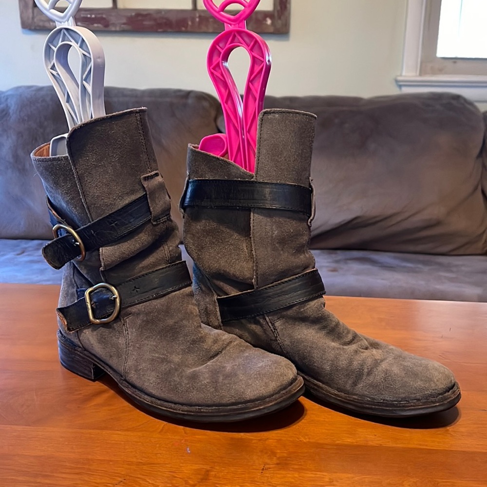 Fiorentini + Baker short eternity boots size 36 grey